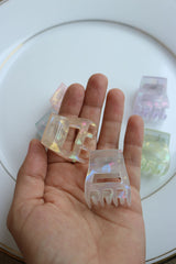 Set of 2 Holographic Claw Clips