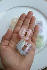Set of 2 Holographic Claw Clips