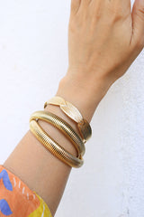 Gold Twister Bracelet