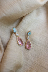 AD Pastel Pink Drop Earrings