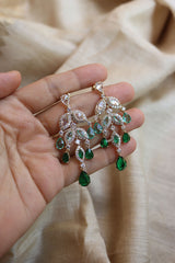 Ombre Emerald Earrings
