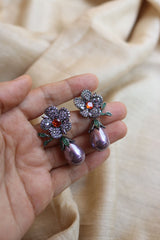 AD Purple Flower Drops