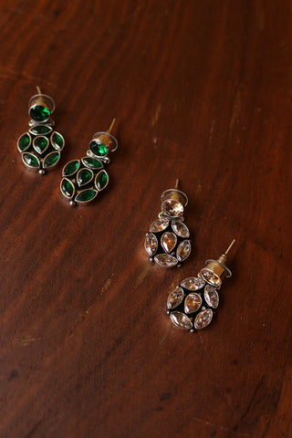 GS Stone Flower Earrings