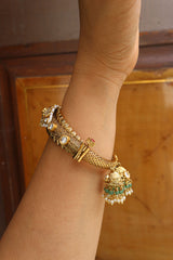 Jadau Jhumka Hanging Kada