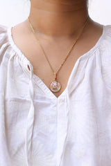 Pastel Flower Dainty Pendant Chain