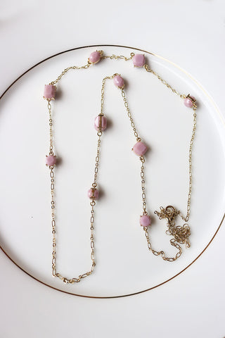 Long Lavender Chain