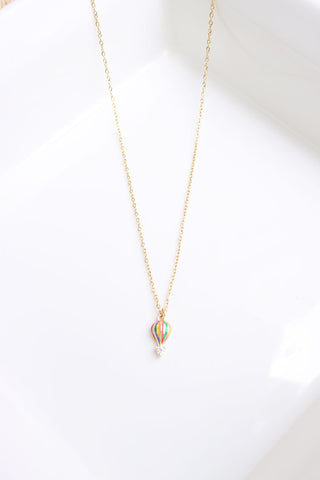 Dainty Balloon Pendant Chain