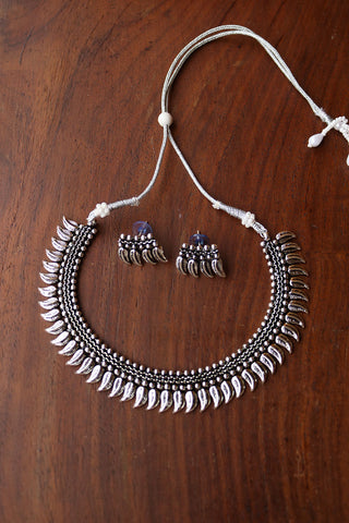 Oxidised Paisley Set