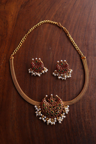 Ruby Green Moon Set