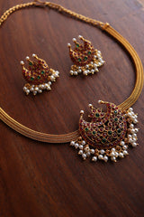 Ruby Green Moon Set