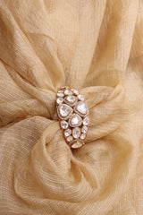 Polki Moissanite Openable Kada