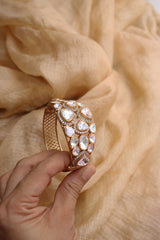 Polki Moissanite Openable Kada