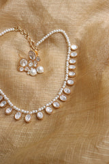 Pretty Pearl Polki Drops set