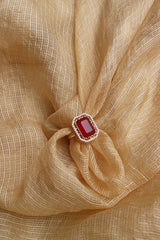 Ruby Octa Ring