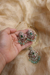 Kundan Ornamental Hasli Style Set
