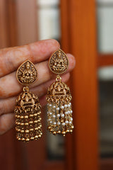 Lakshmi Chandelier Jhumkas