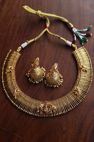 Haathi Peacock Gold Set
