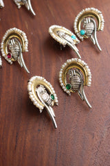 Chaand Peacock Studs