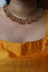 AD Squares Close Neck Set