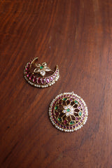 Wheel Flower Sun Moon Hair Accessory