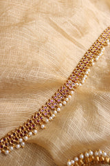 Sleek Double Dots Waist Belt