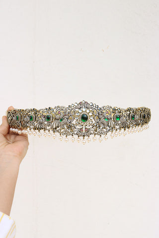 Victorian Emerald AD Belt