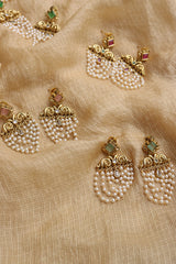 Pearl Swing Chandelier Earrings