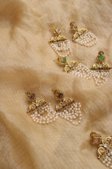 Pearl Swing Chandelier Earrings