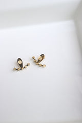 Rivet Up-Down Earrings
