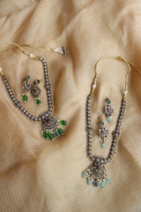 Victorian Peacock Ornamental Set