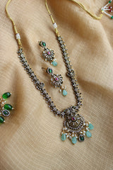 Victorian Peacock Ornamental Set