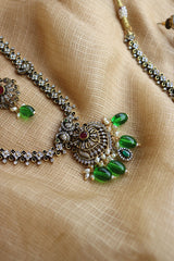 Victorian Peacock Ornamental Set