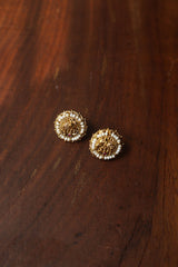 Haathi Pearl Gheri Studs
