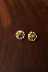 Haathi Pearl Gheri Studs