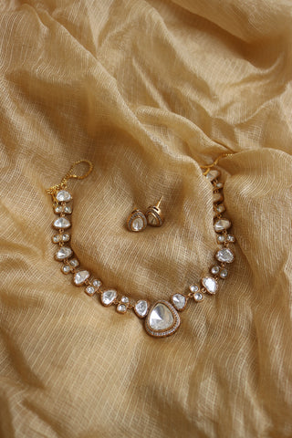 Polki Links Necklace