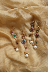 Haathi Chain Dangler Earrings