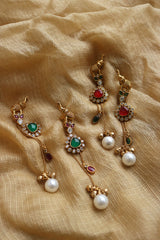 Haathi Chain Dangler Earrings