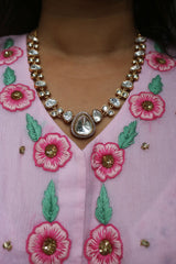 Polki Links Necklace