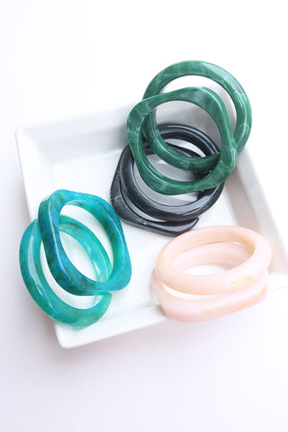 Set of 2 Acrylic Bangles