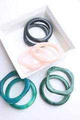 Set of 2 Acrylic Bangles