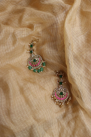 Jadau Chaand Stone Teeka