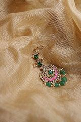 Jadau Chaand Stone Teeka