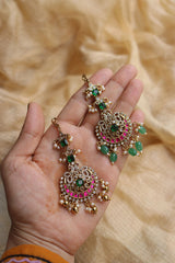 Jadau Chaand Stone Teeka