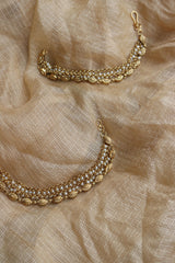 Antique Leaves Ear Chain