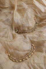 Antique Leaves Ear Chain