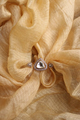 Kundal Dual Finger Ring