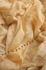 Ruby Green delicate square belt