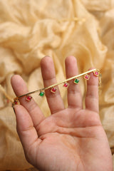 Ruby Green delicate square belt