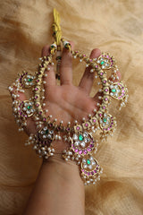 Lotus Kundan Guttapusalu Set Short