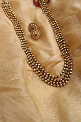 Black Gold 4 Line Maala